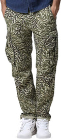 Match Men Casual Wild Cargo Pants Outdoors Work Wear - Durable Cotton