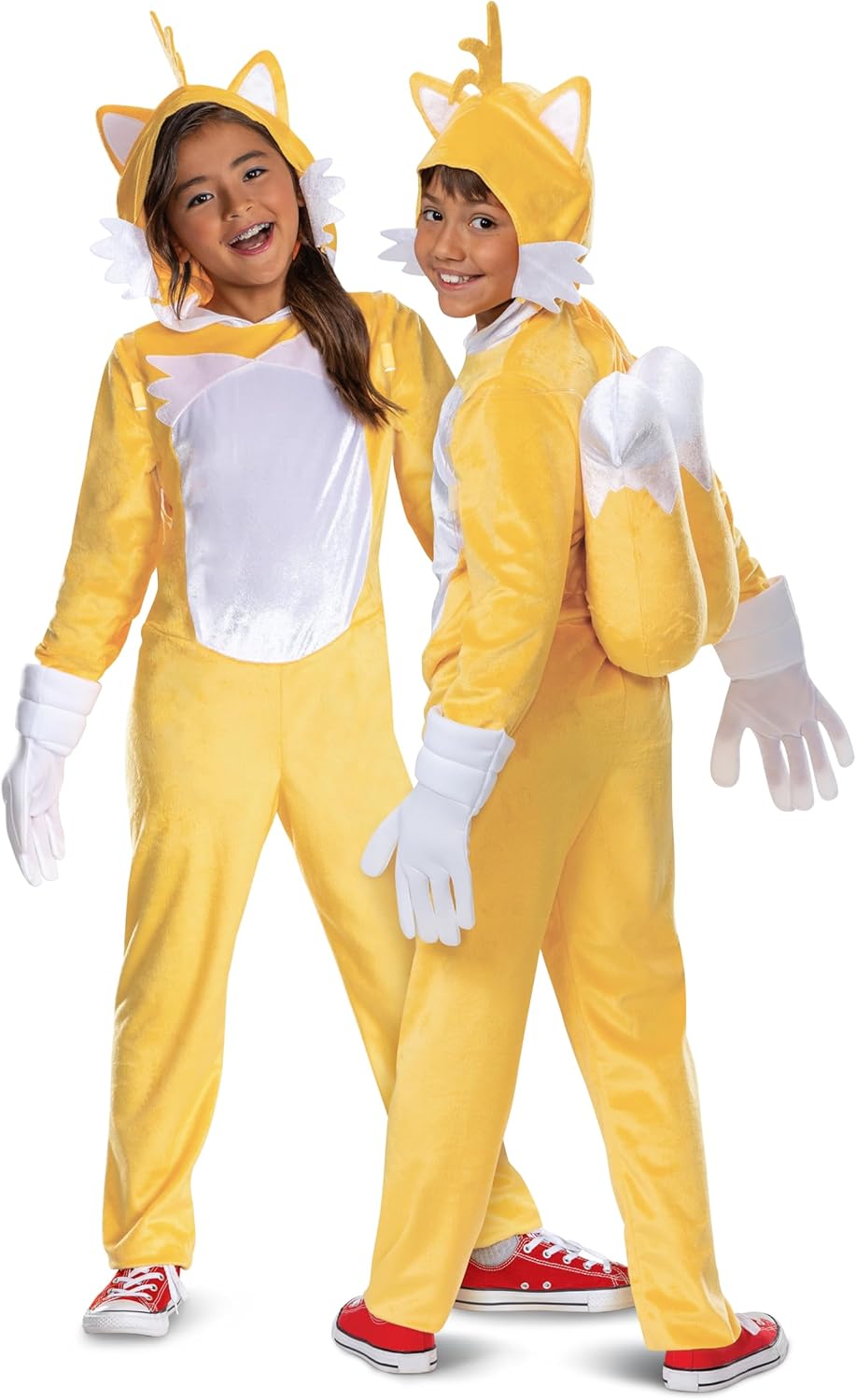 Disguise Child Sonic Tails Deluxe Costume for Kids - Inflatable Tail