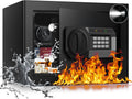 1.2 Cubic Feet Small Fire Safe Box for Home - Compact Security