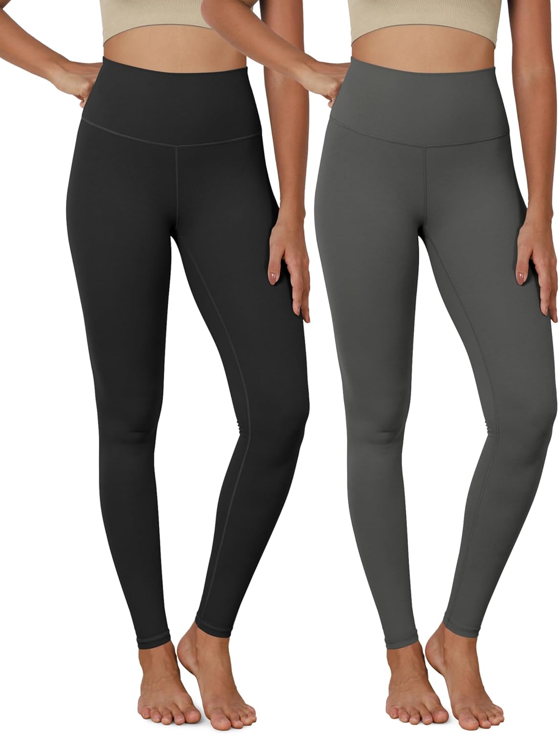 ODODOS Buttery Soft Lounge Yoga Leggings for Women - High Waist