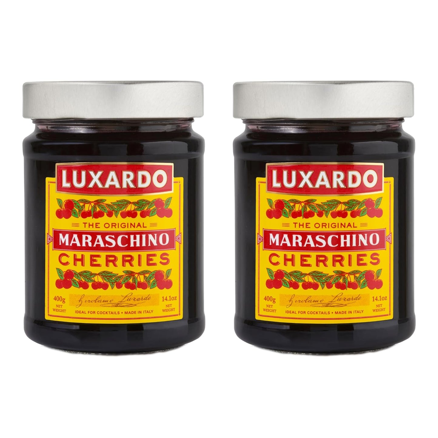 Luxardo Gourmet Cocktail Maraschino Cherries for Classic Drinks