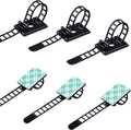 50 Pieces Cable Management Desk Wire Organizer Cable Ties - Reusable