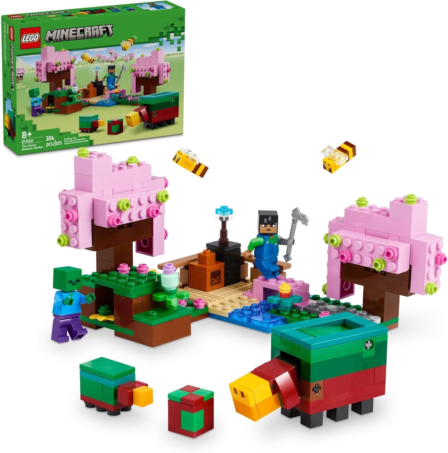LEGO Minecraft Cherry Blossom Garden: Hands-on Fun for Kids