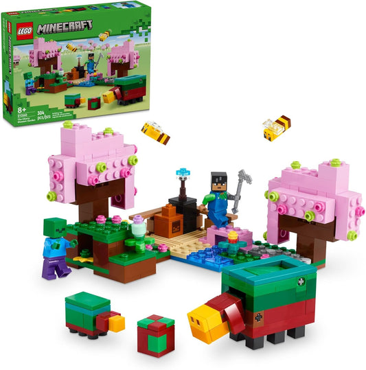 LEGO Minecraft Cherry Blossom Garden: Hands-on Fun for Kids