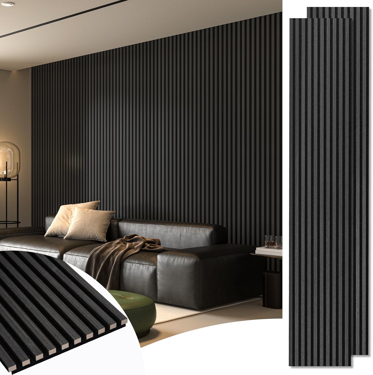 Acoustic Wood Panels for Wall and Ceiling - Soundproofing Solution