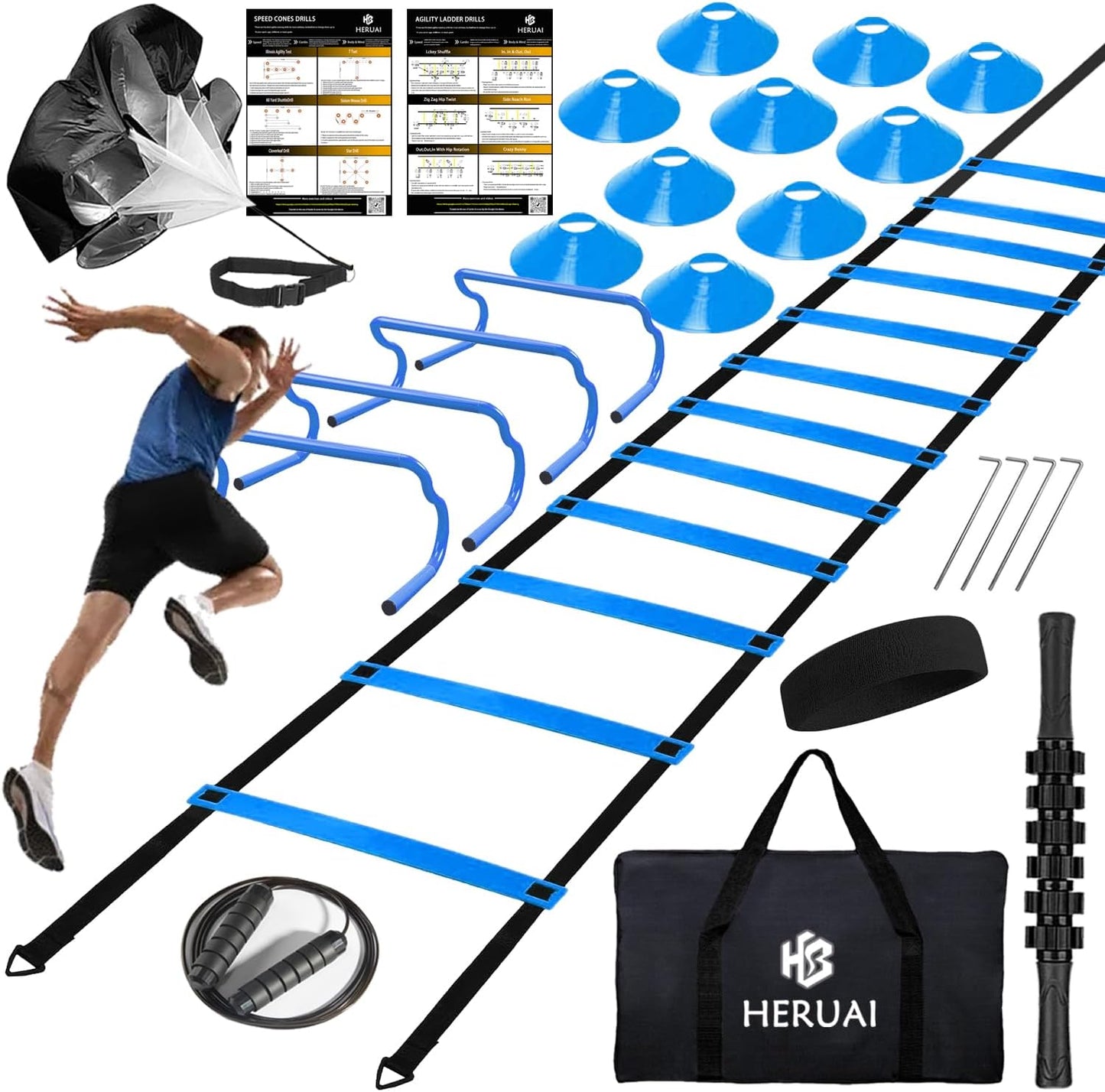 Agility Ladder Speed Training Equipment Set for Enhanced Speed
