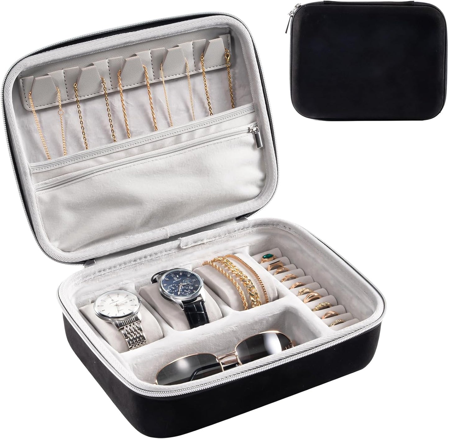 ProCase Watch & Jewelry Travel Case - Organize in Style!