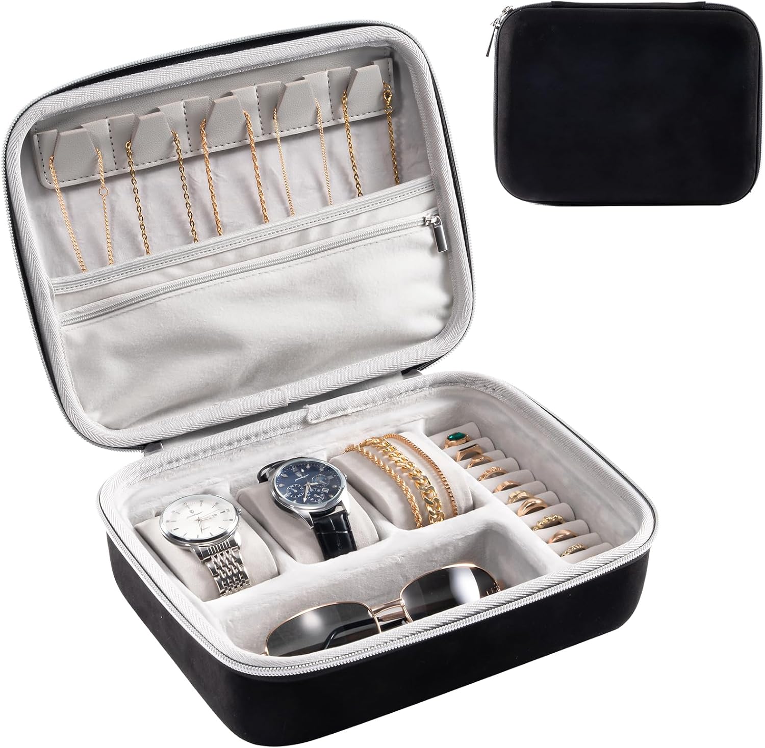 ProCase Watch & Jewelry Travel Case - Organize in Style!