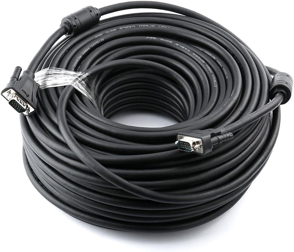 DTech Heavy Duty 150 Feet Long VGA Cable for High Resolution
