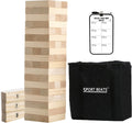 Outdoor Games Large Tower Stacking Game - Packs to 4 ft Tall