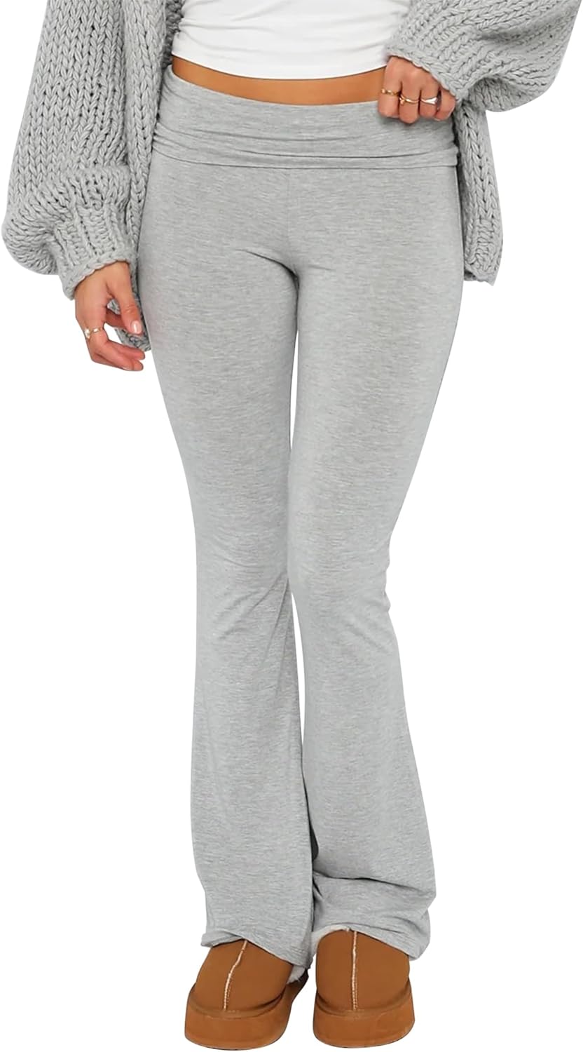 Luckinbaby Flare Yoga Pants - Slim Fit Bell Bottoms
