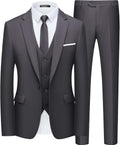 Stylish WULFUL Men's Slim Fit Suit for Formal Occasions and Parties