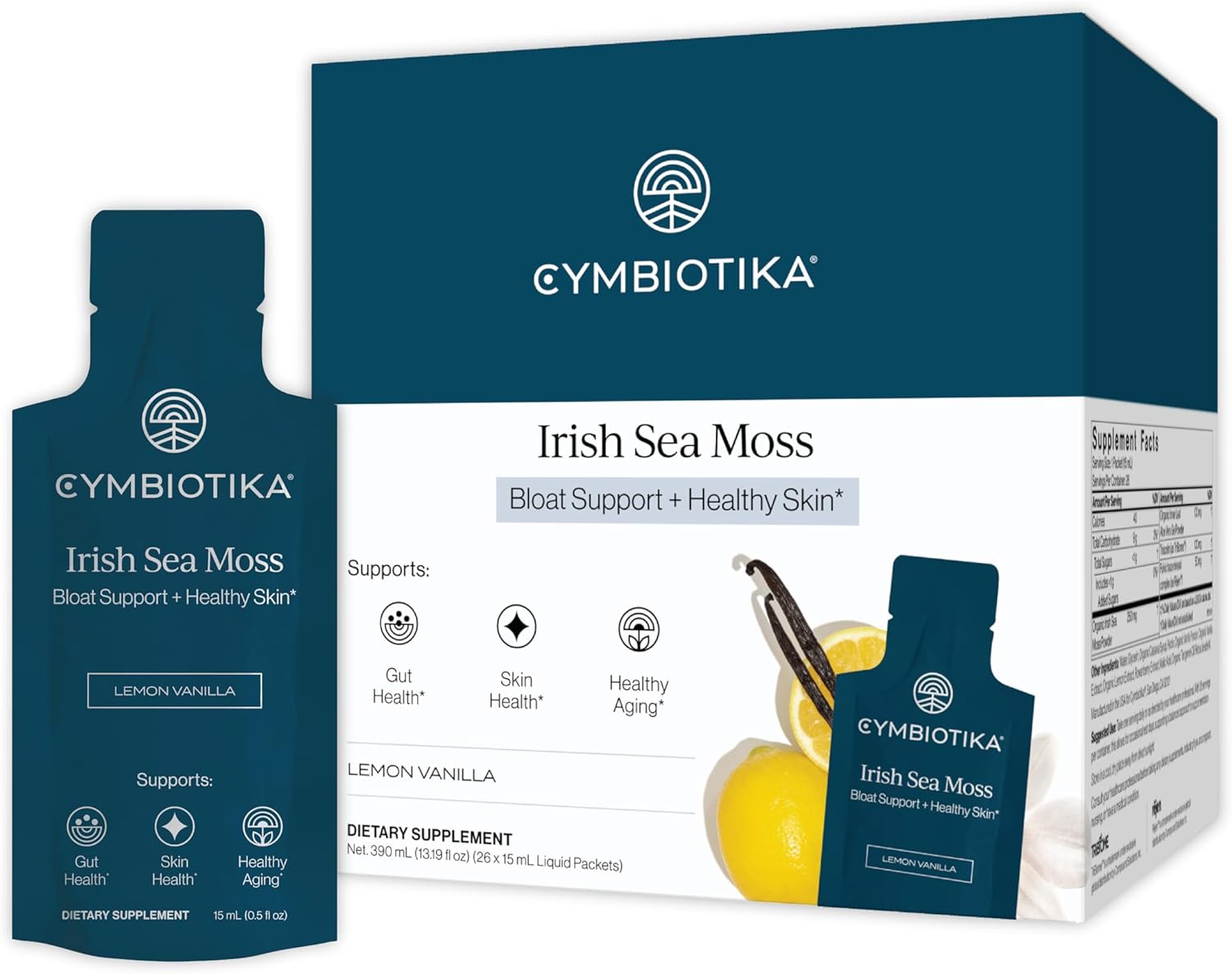 Organic Irish Sea Moss Supplement for Gut and Skin Health