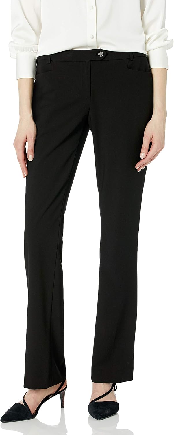 Calvin Klein Straight-Leg Classic Business Casual Pants for Women