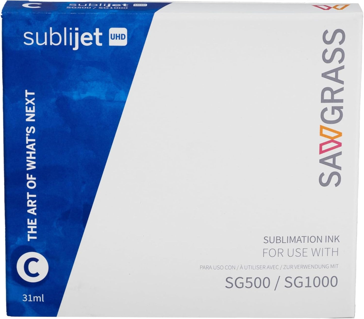 Sawgrass SubliJet UHD Cyan Ink Cartridge for Sublimation Printers