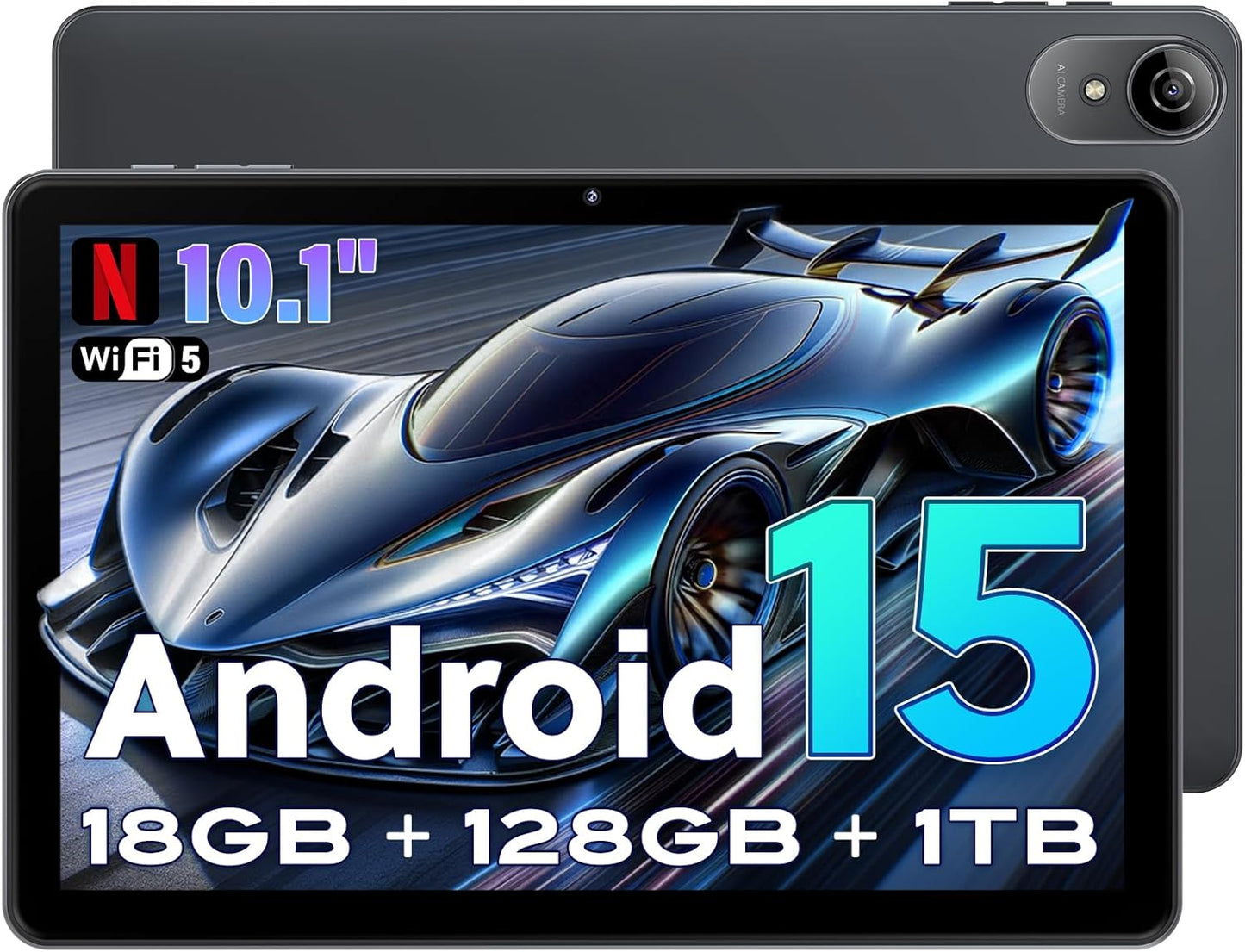 10 Inch Tablet with Octa-core Processor and 18GB RAM for Gaming