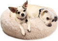 Calming Dog Bed for Small to Large Dogs - Cozy Self-Warming Round Bed
