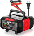 NEXPEAK 15A Battery Charger Trickle Charger 12V/24V - Smart 9-Stage