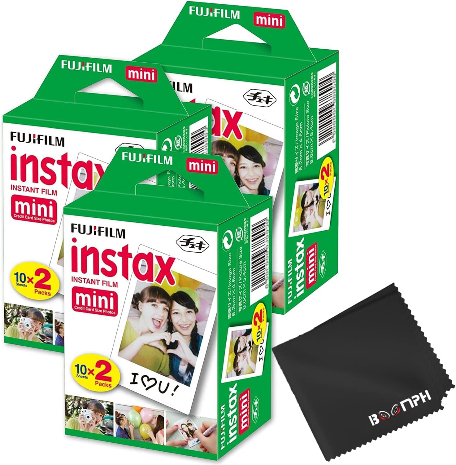 Fujifilm Instax Mini Film: 60 Shots - Snap Memories On-the-Go