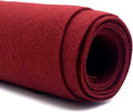 Acrylic Felt Fabric by the Yard - 72 in Wide, 1.6mm Thick Burgundy