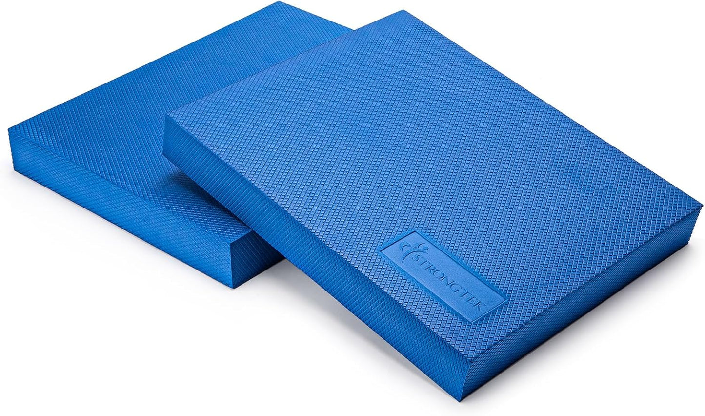 StrongTek Extra Wide Foam Balance Pad for Stability & Fitness