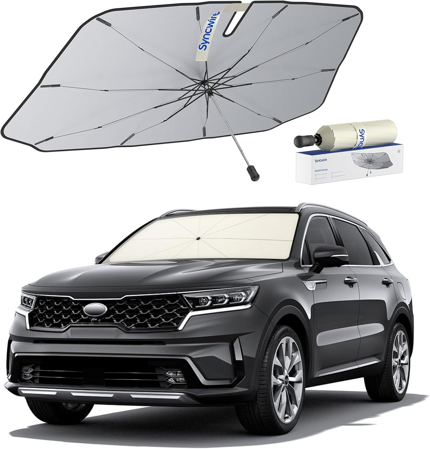 Syncwire Car Windshield Sunshade Umbrella for Ultimate Protection