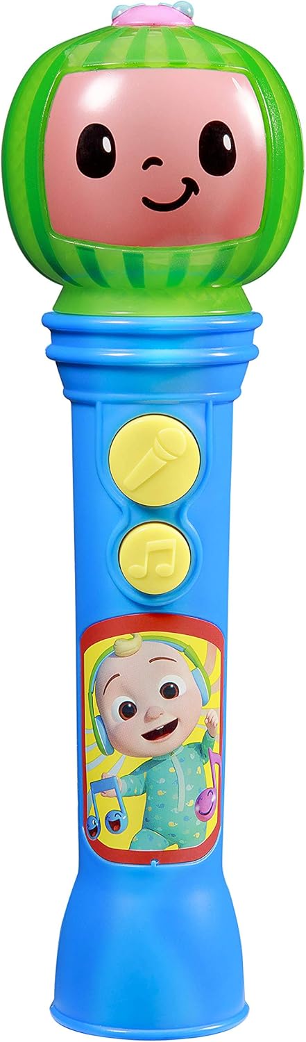 eKids CoComelon Musical Microphone - Built-in Songs for Toddlers