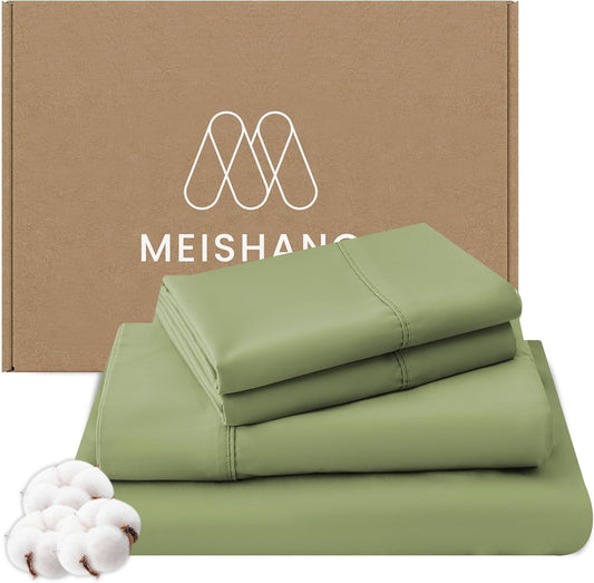 1000 Thread Count Egyptian Cotton Sheets Queen - Luxurious Comfort