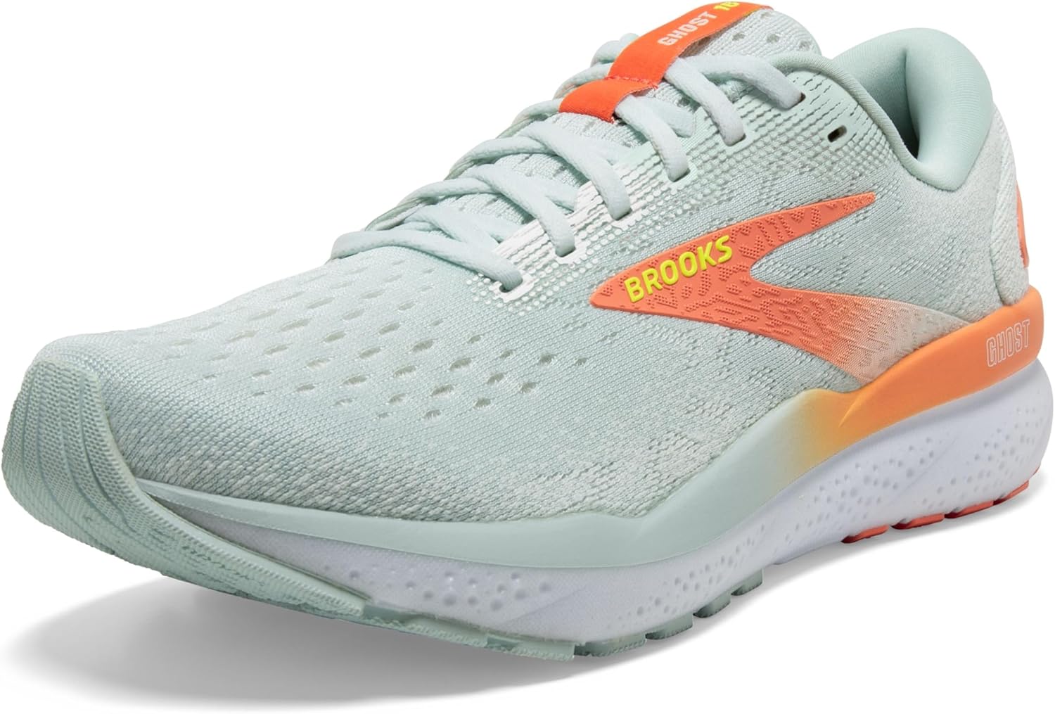 Brooks Womens Ghost 16 Neutral Running Shoe for Smooth Rides