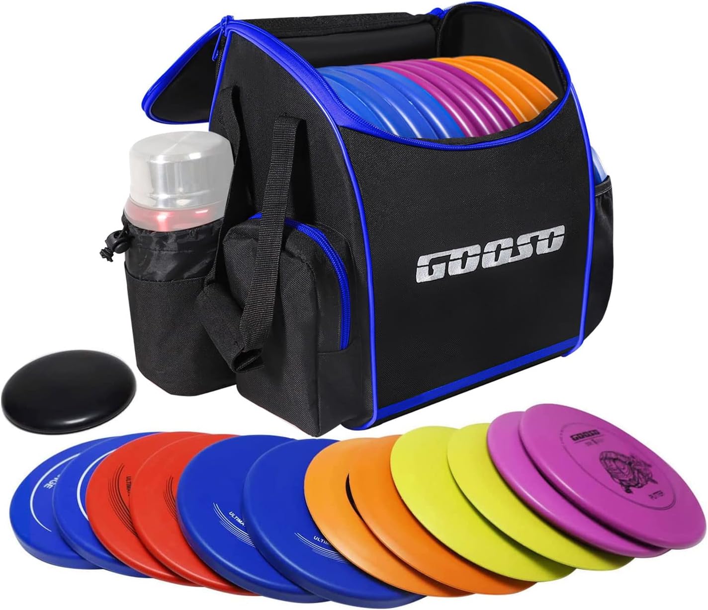Complete Disc Golf Set - Perfect for Beginners | Portable Bag & 12 Expertly Designed Discs