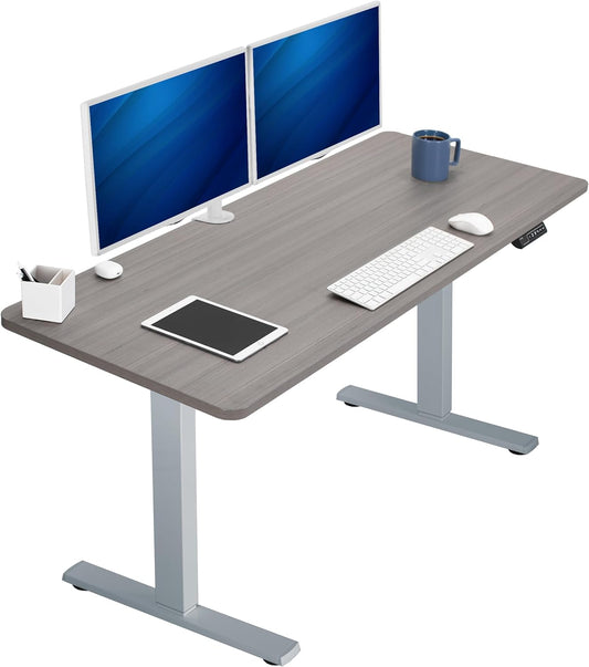 VIVO Electric Standing Desk with Memory Height Adjustment Features