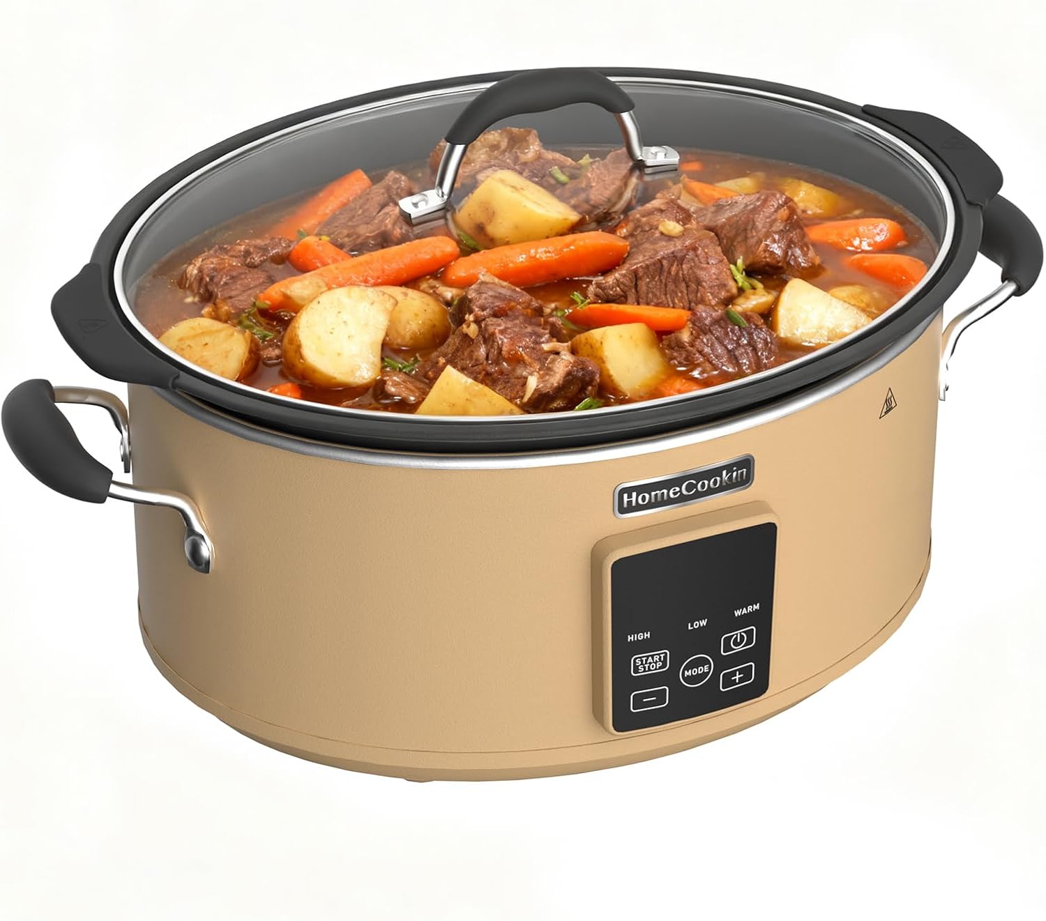 HOMECOOKIN Extra Large 10 Quart Digital Slow Cooker for Families