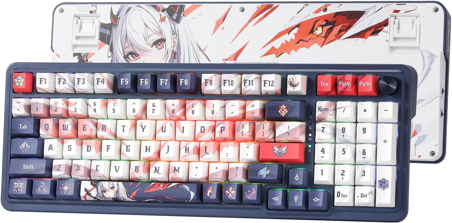 Wireless RGB Gaming Keyboard: Custom Linear Switch