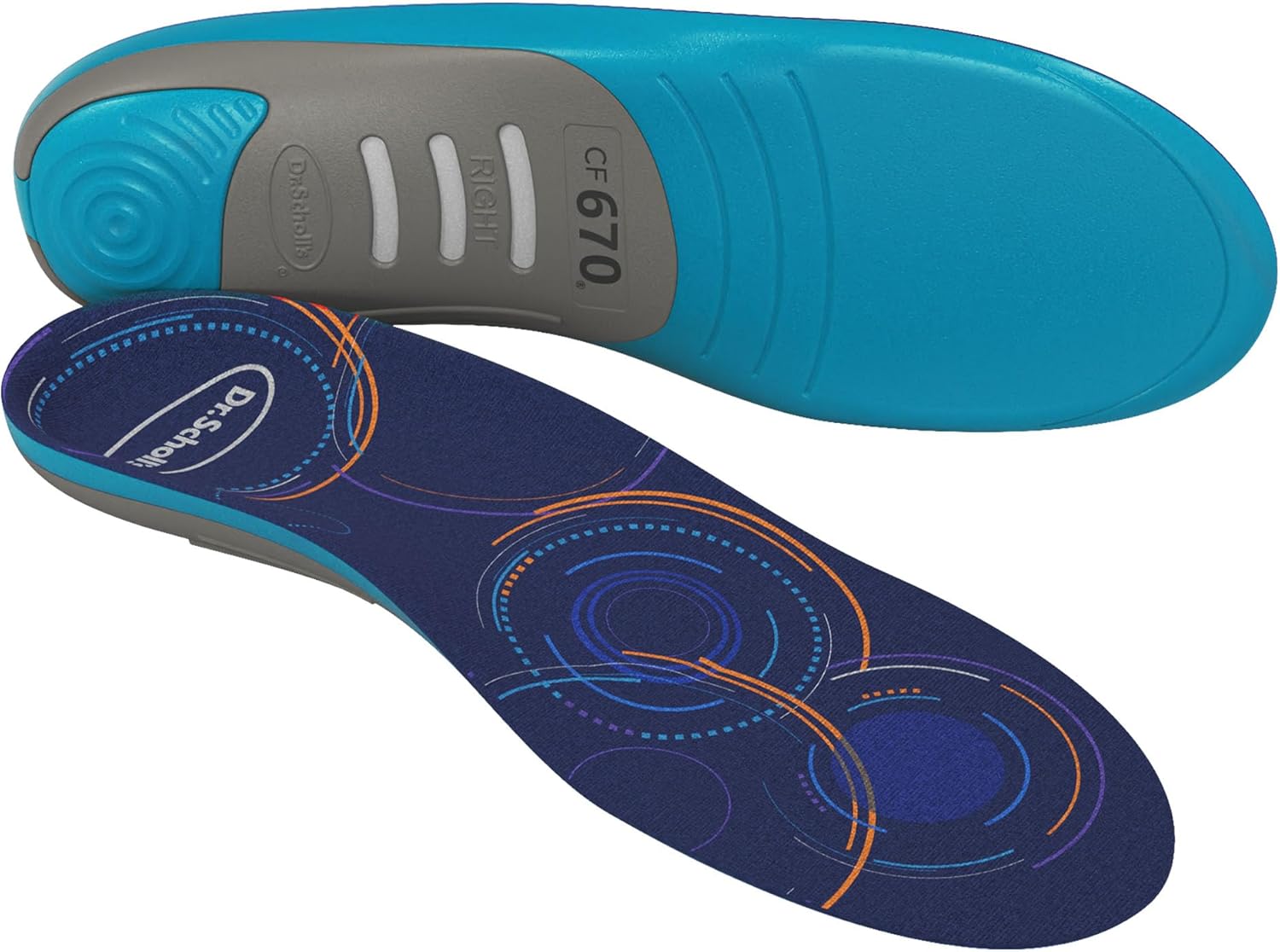 Dr. Scholl's Custom FiT Comfort Insoles for Plantar Fasciitis Relief