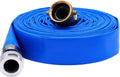 2in x 100 PVC Lay Flat Water Pump Discharge Hose for Pools