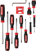 CRAFTSMAN Screwdriver Set 12-Piece Bi-Material - Durable Fit and Grip