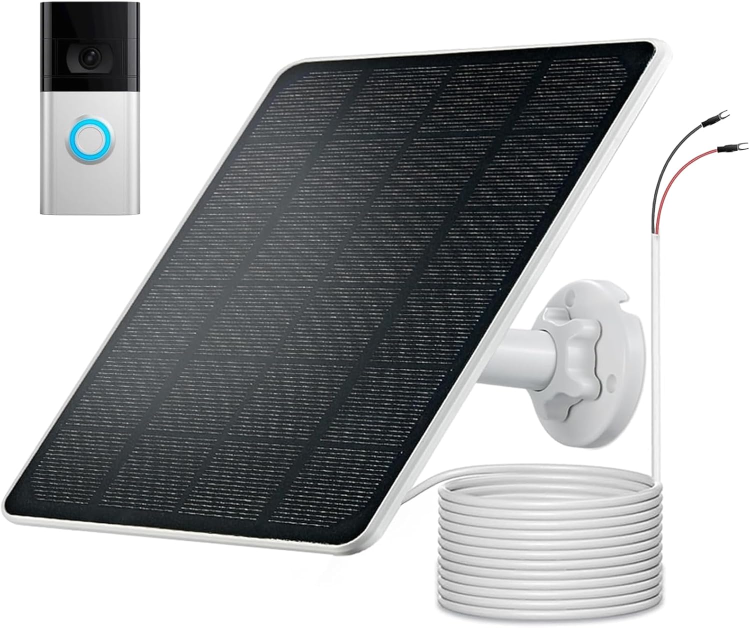 Long-lasting Power: 5W Solar Panel Ring 3/4
