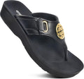 Arch Support Flip Flops for Women - Comfortable Dressy Sandals these