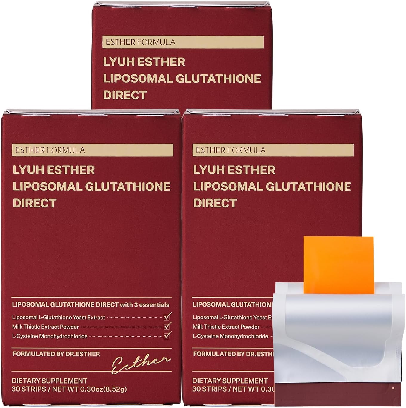 Liposomal Glutathione Strips for Antioxidant Support and Wellness