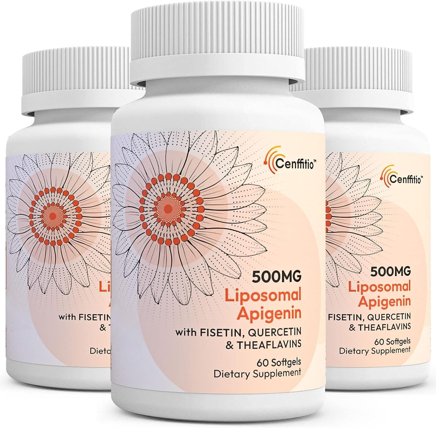 Liposomal Apigenin 500mg Softgels for Optimal Health Benefits