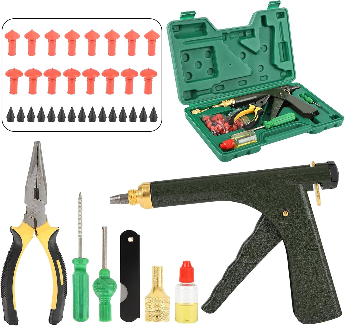 Ultimate Motorcycle Tire Repair Kit for Quick Roadside Repairs