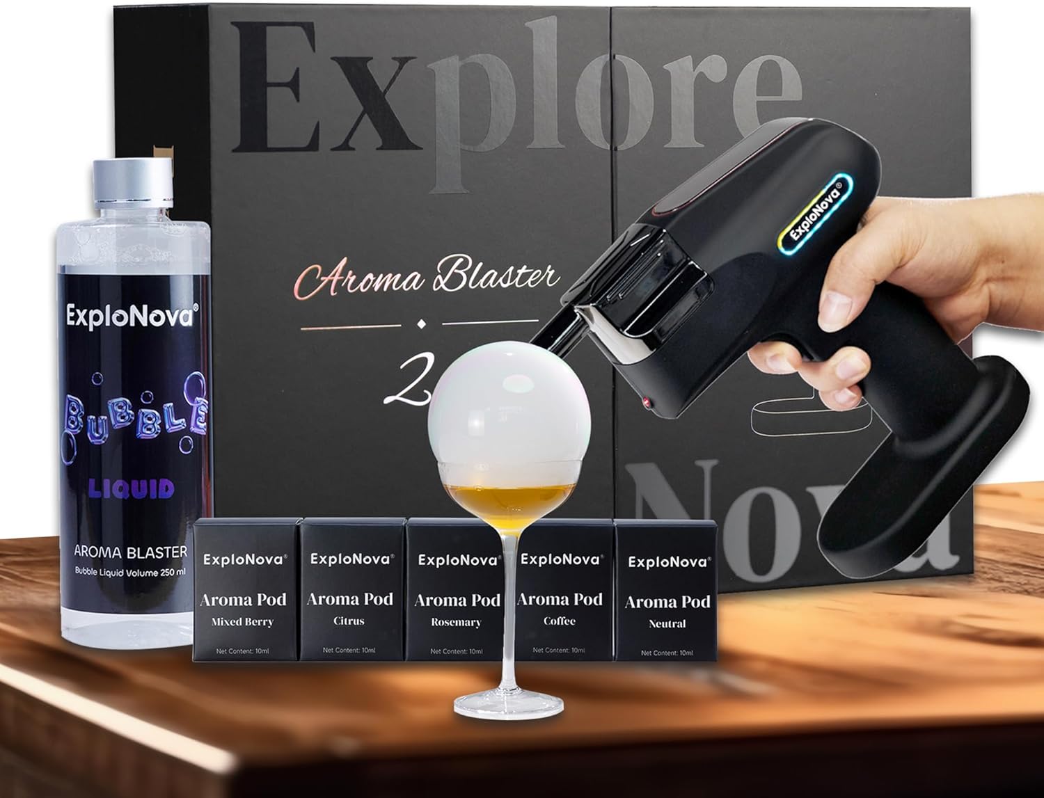 Flavorful Smoke Gun - Infuse 5 Aromas!