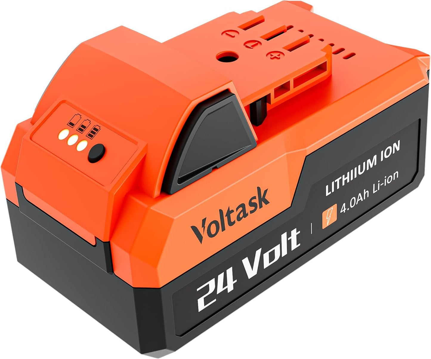 VOLTASK 24V 4.0AH Lithium-Ion Battery for Snow Shovel & Blower