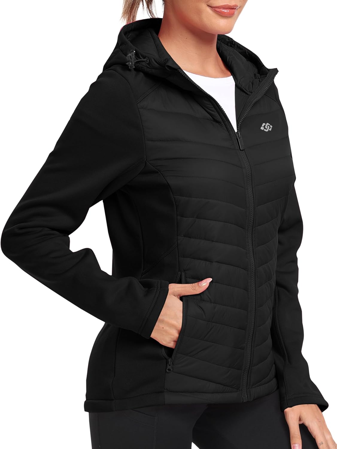 MoFiz Womens Fleece Lined Softshell Jacket for All Seasons