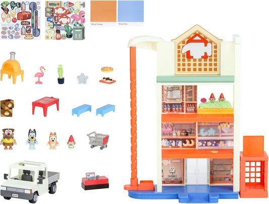 Bluey Hammerbarn Shopping Center Mega Set with Working Lift