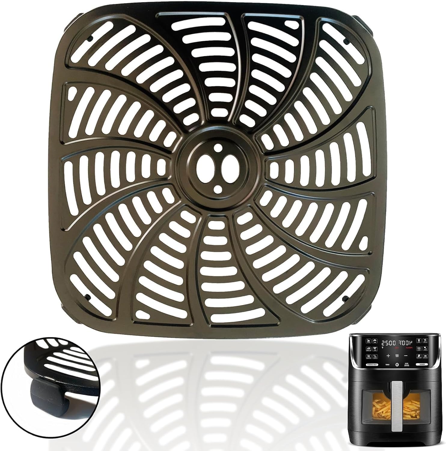 Gourmia GAF824: Upgrade with Nonstick Air Fryer Grill Plate!