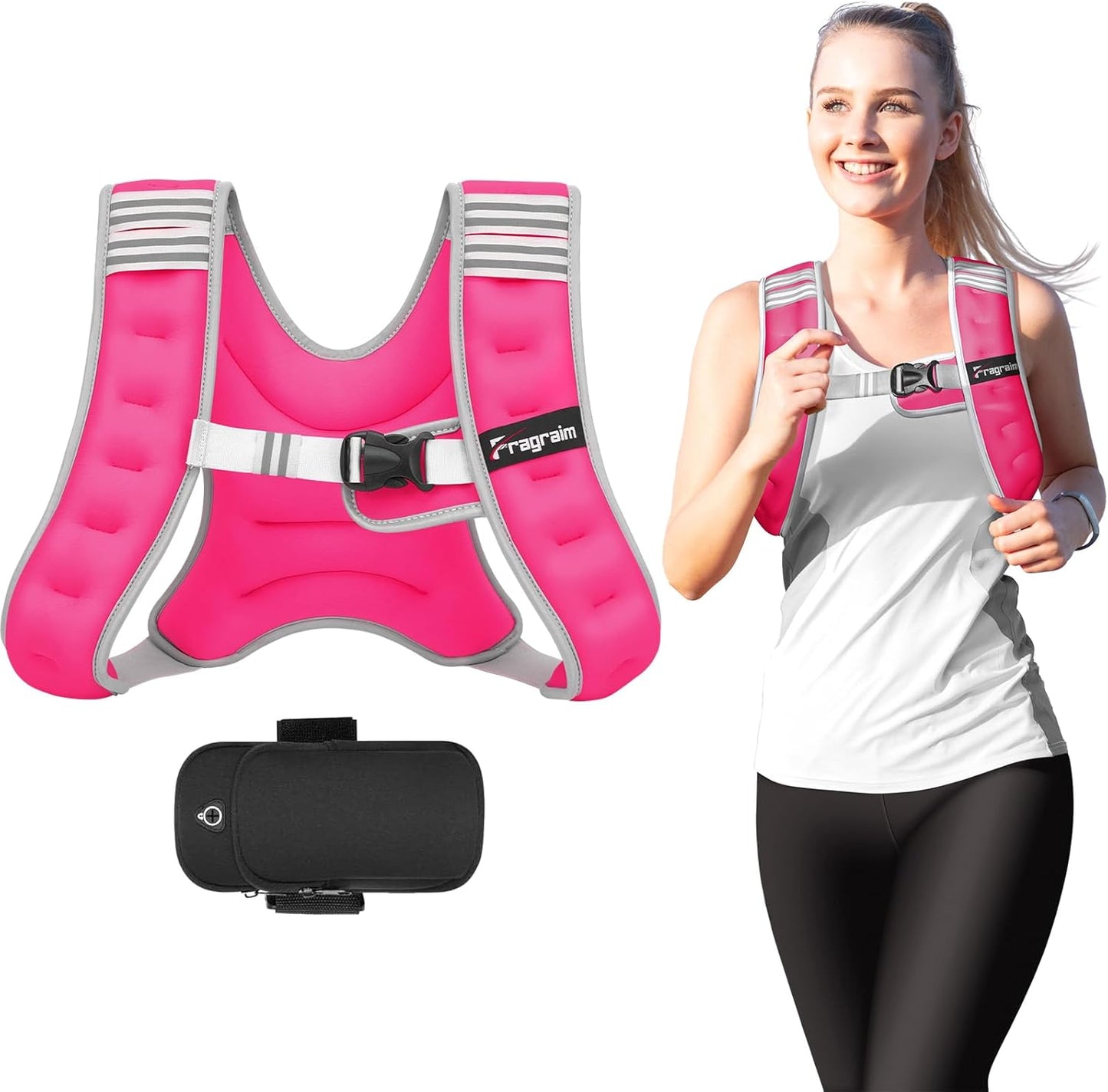 Fragraim Weighted Vest for Enhanced Workouts and Training
