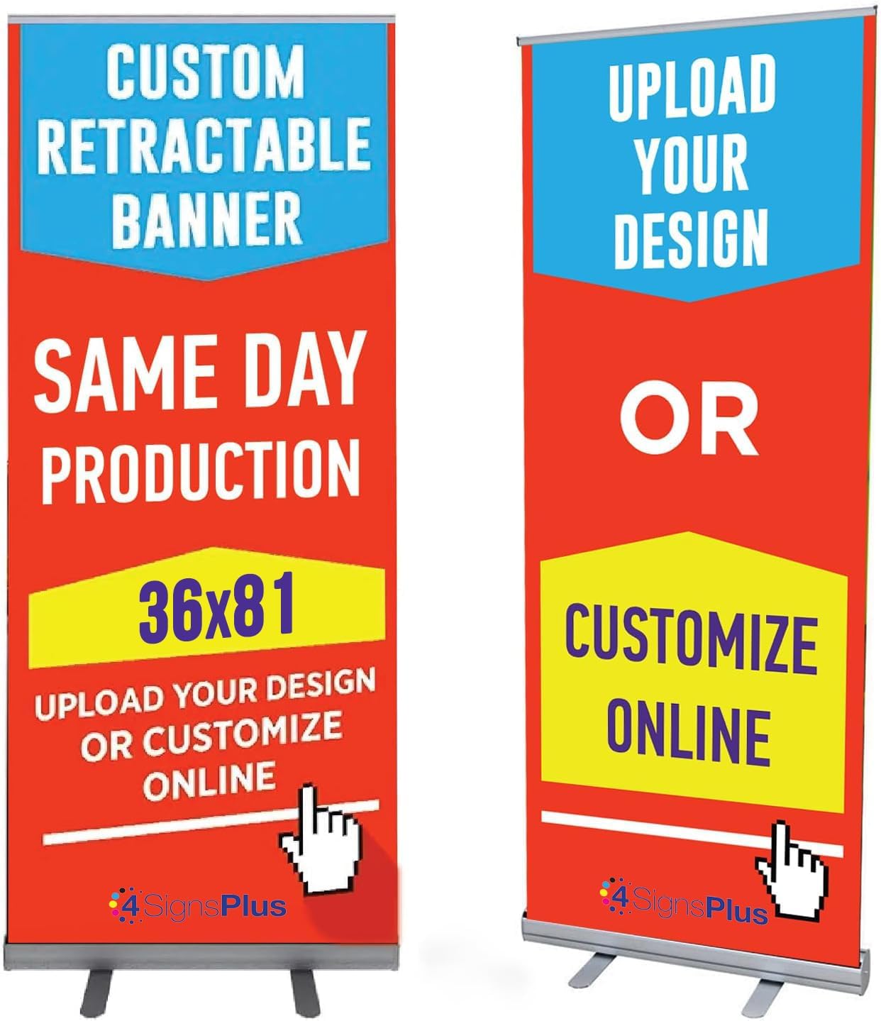 Custom Retractable Banner Stand for Events and Promotions
