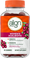 Align Probiotic Womens Dualbiotic Gummies, Cranberry Flavor