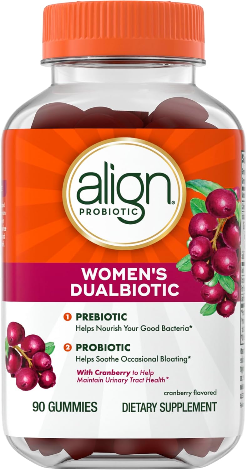 Align Probiotic Womens Dualbiotic Gummies for Digestive Health